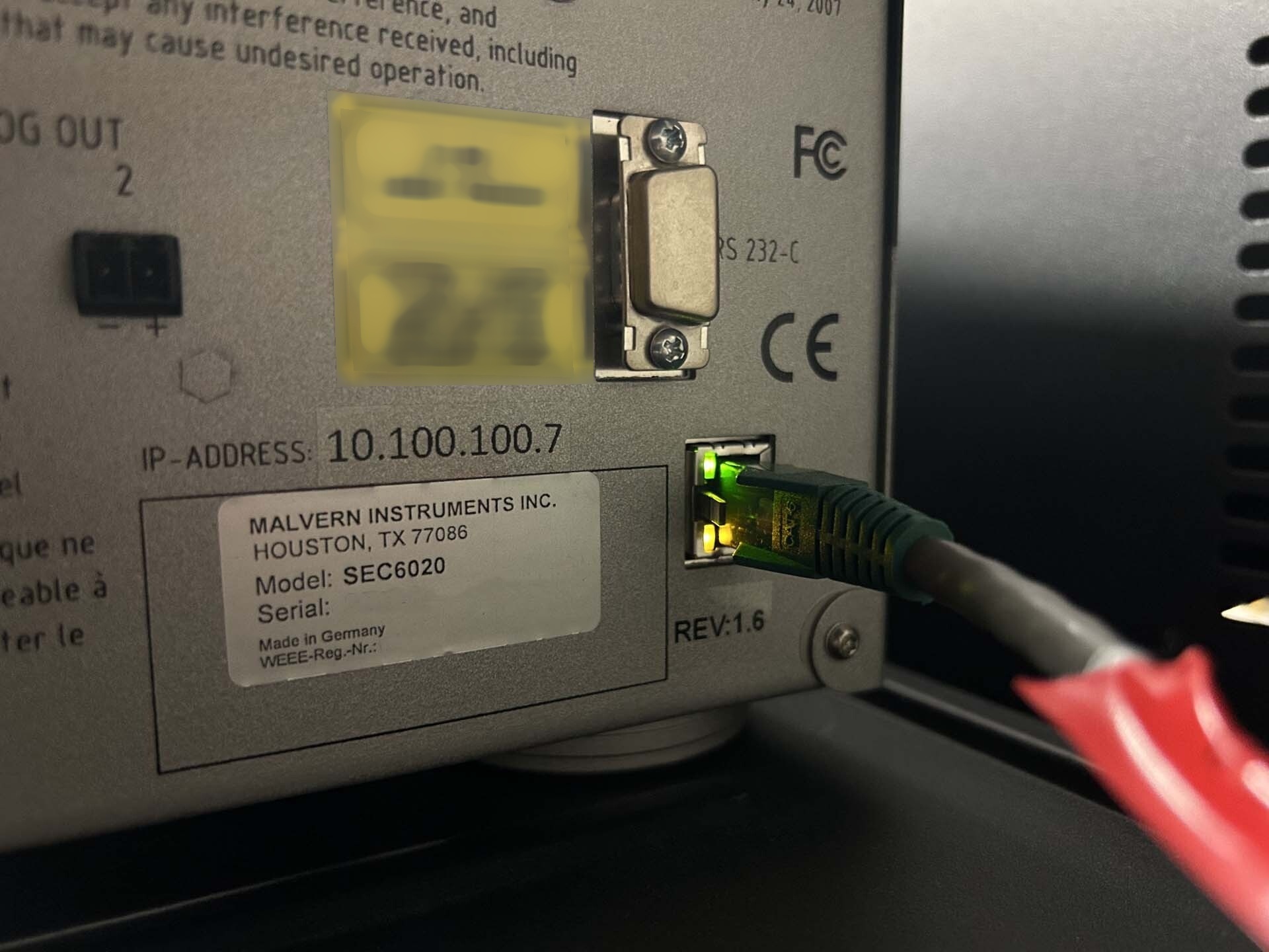 Foto Verwendet MALVERN / PANALYTICAL Omnisec Zum Verkauf