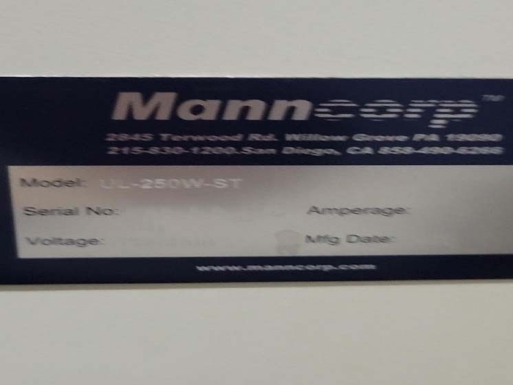 圖為 已使用的 MANNCORP UL-250W-ST 待售