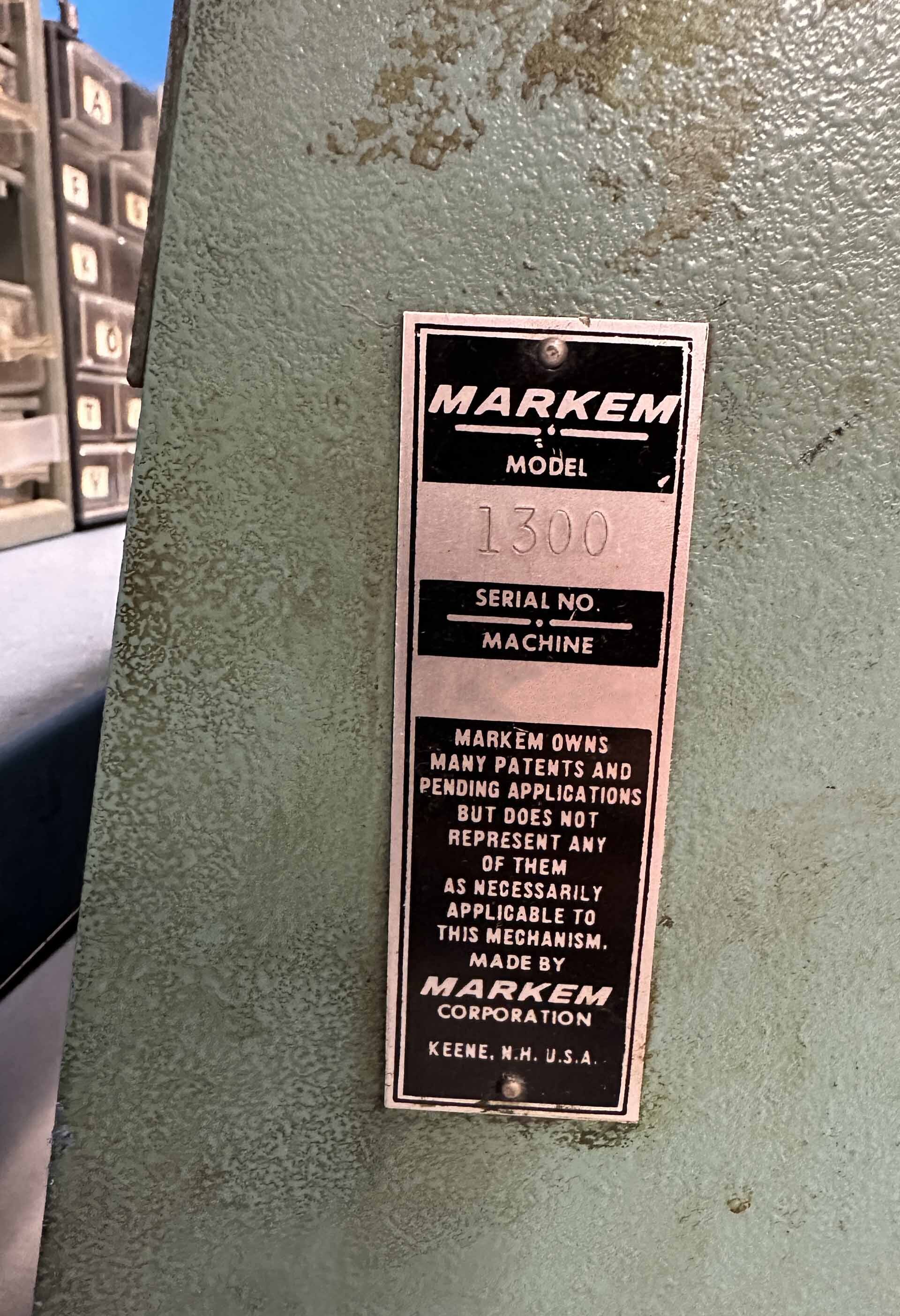 图为 已使用的 MARKEM 1300 待售