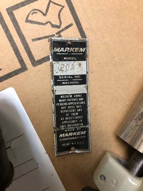 Photo Used MARKEM 20A For Sale