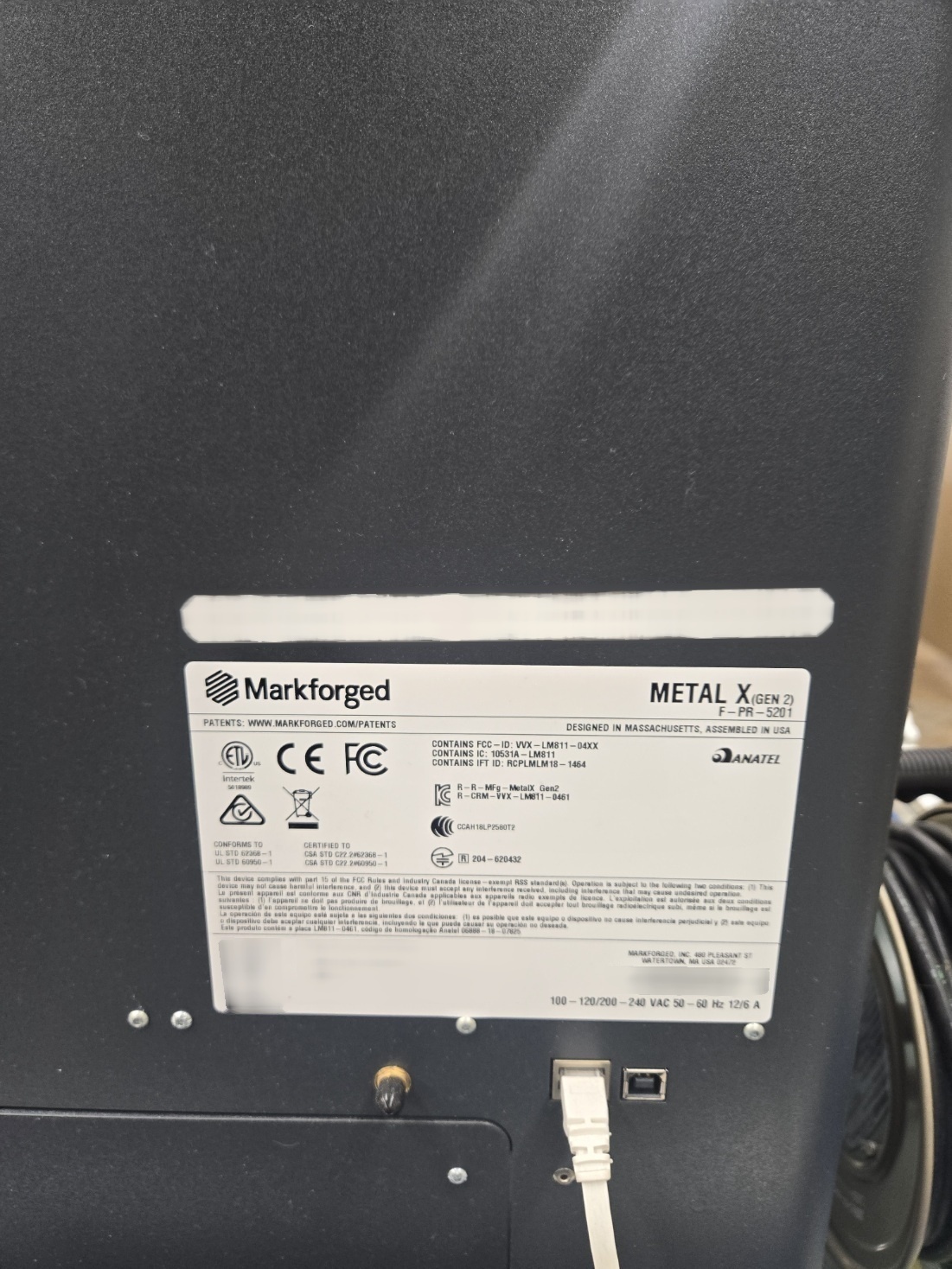 Foto Verwendet MARKFORGED Metal X Zum Verkauf