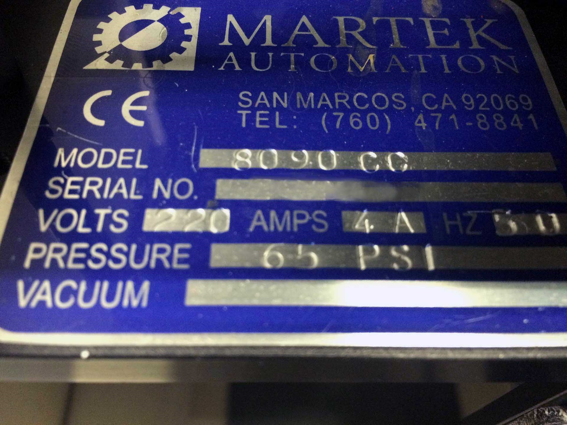 Photo Used MARTEK AUTOMATION 8090 C0 For Sale