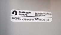 Foto Verwendet MATHESON / SEMI-GAS SYSTEMS MCAB-0416-XX Zum Verkauf