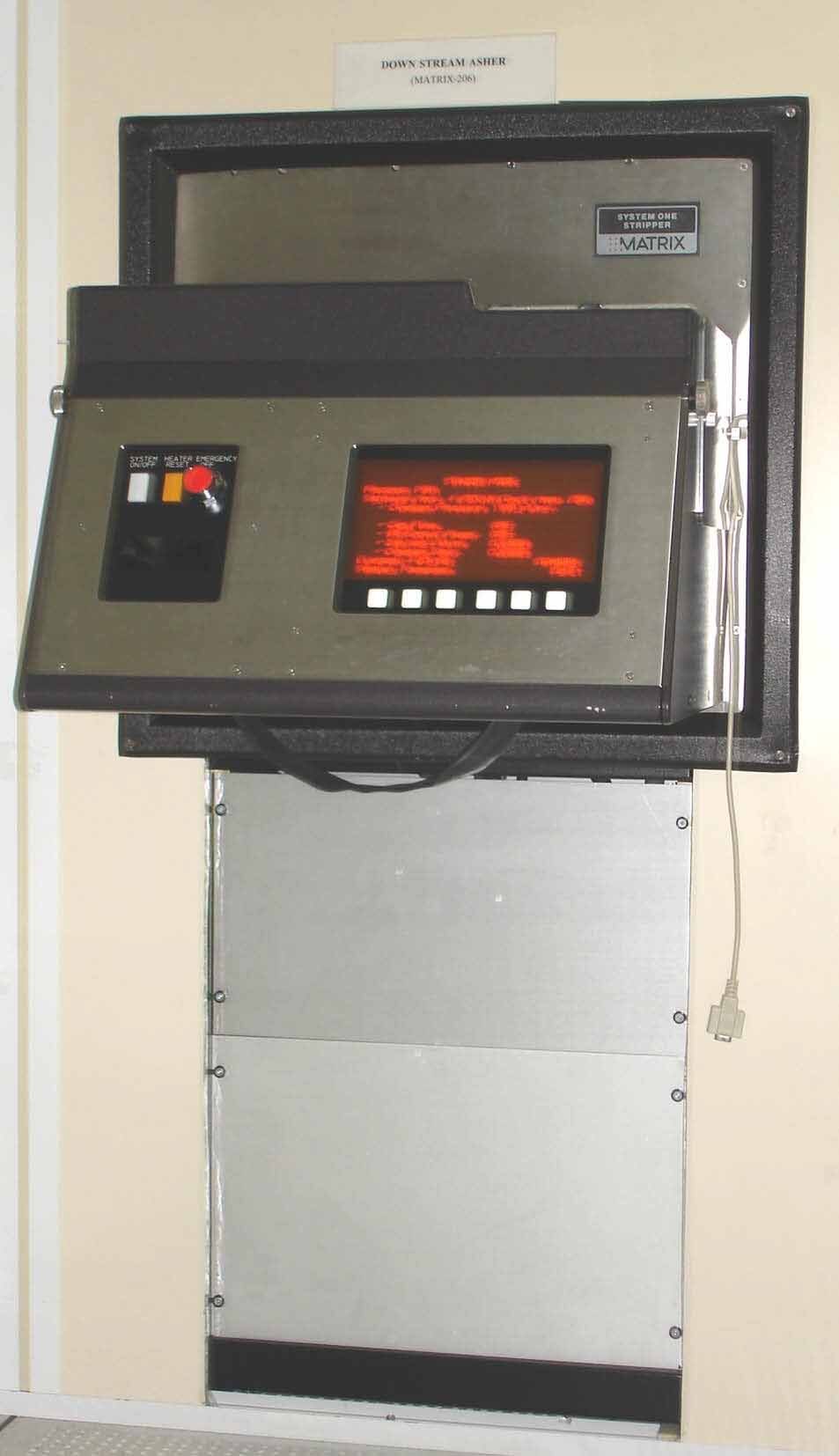 Photo Used MATRIX System One 206 For Sale