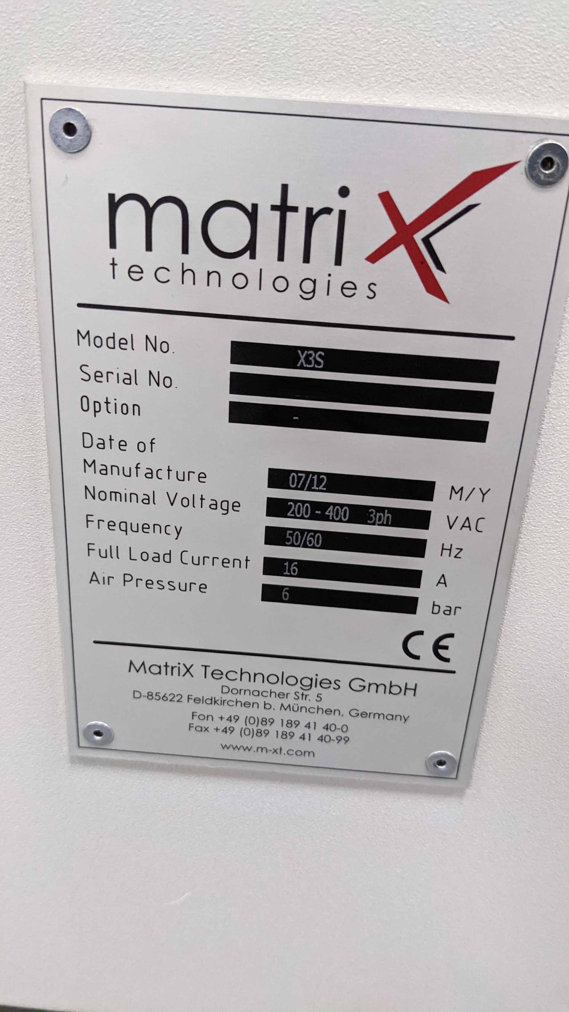 圖為 已使用的 MATRIX X3S 待售