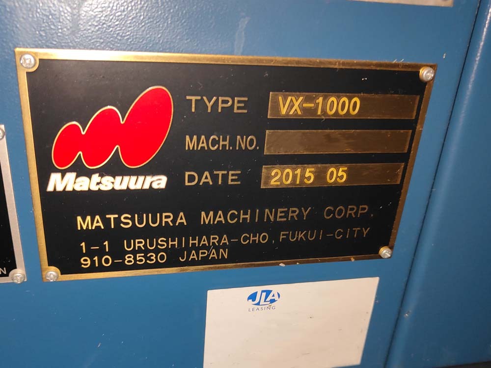 Photo Used MATSUURA VX-1000 For Sale