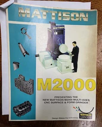 圖為 已使用的 MATTISON M2000 待售