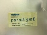 사진 사용됨 MATTSON Paradigm SI 판매용