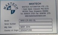 Photo Used MAXTECH MAX-LR-INV-SL For Sale