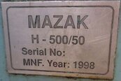 图为 已使用的 MAZAK H-500/50 待售