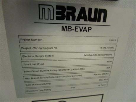 图为 已使用的 MBRAUN MB-EcoVap 4G 待售