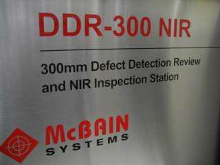 Photo Used MCBAIN SYSTEMS DDR-300 NIR For Sale