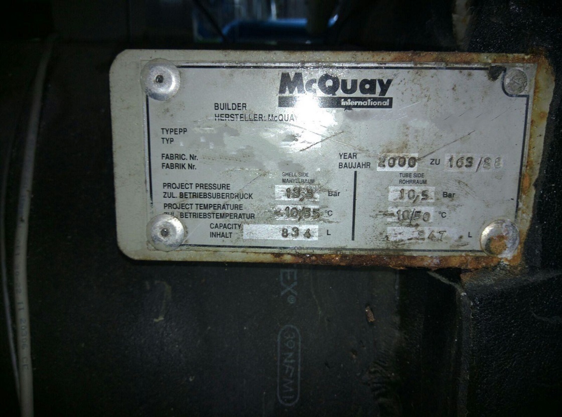 Photo Used MCQUAY PEH 087 For Sale