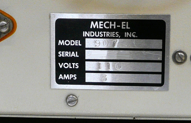 Photo Used MECH-EL 907 For Sale