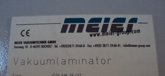 Photo Used MEIER Icolam For Sale