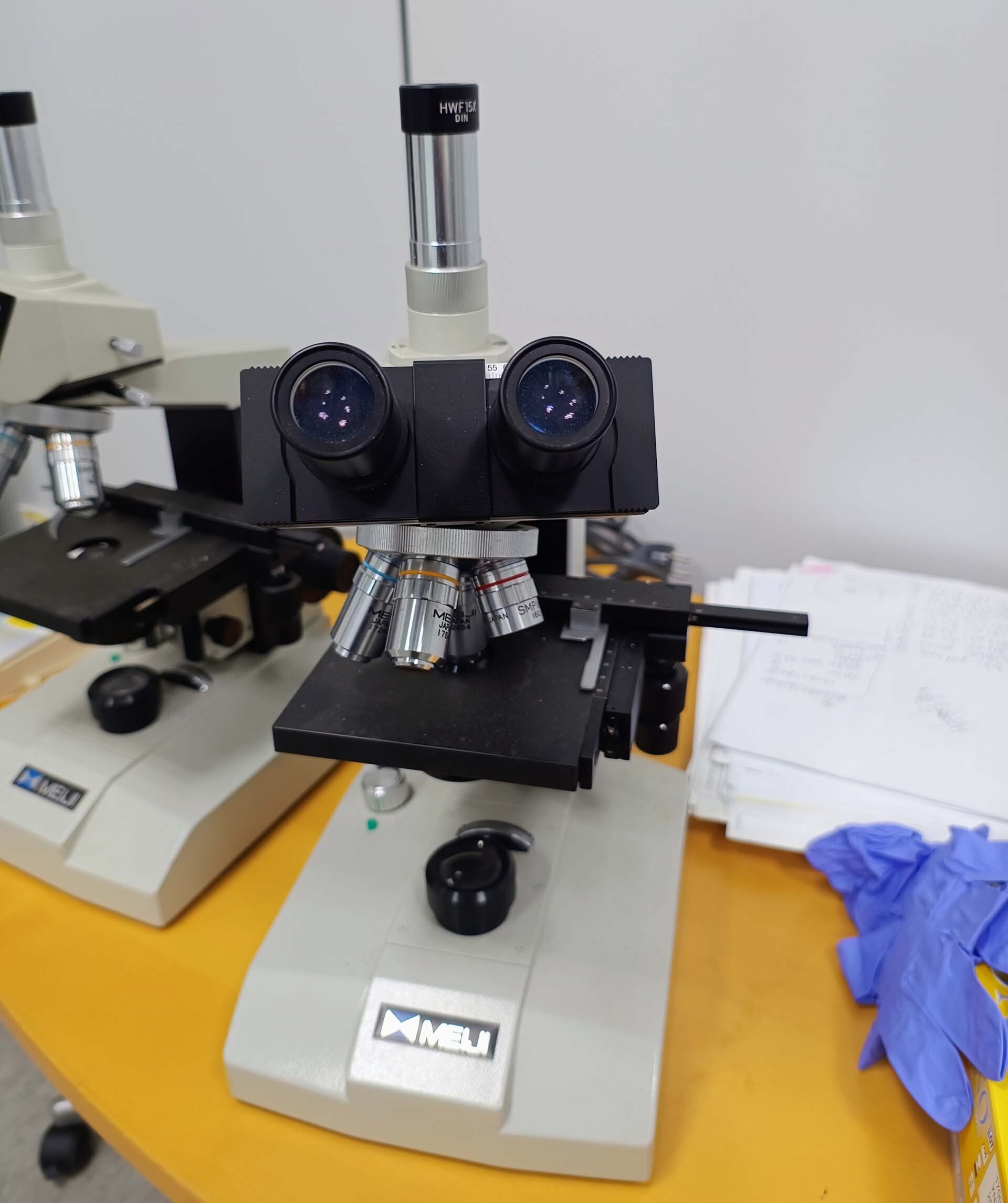 Photo Used MEIJI Microscopes For Sale