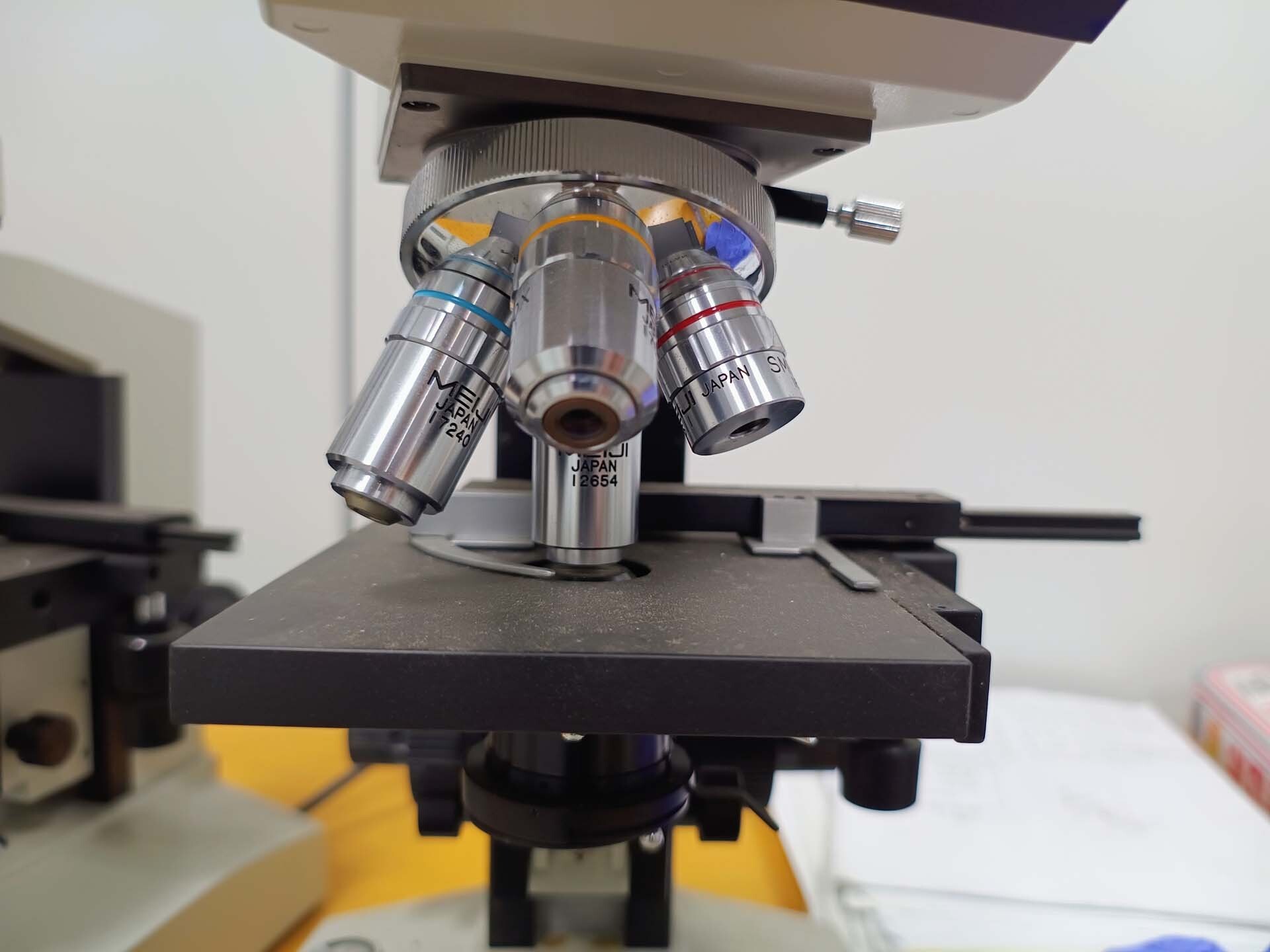 Photo Used MEIJI Microscopes For Sale
