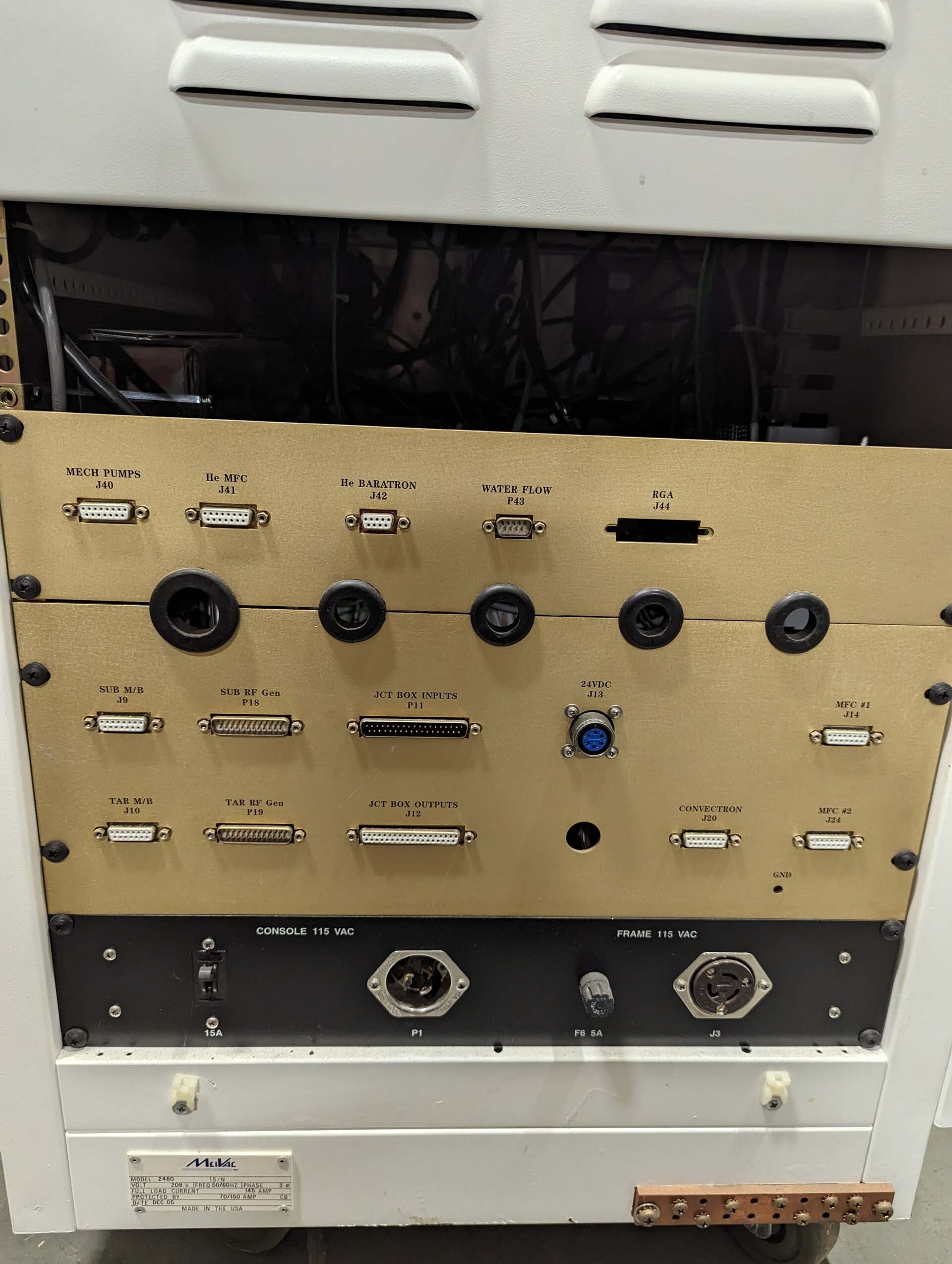 Photo Used MEIVAC / ALCATEL / COMPTECH 2480 For Sale