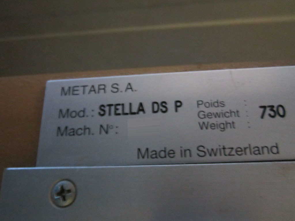 Photo Used METAR Stella DS P For Sale