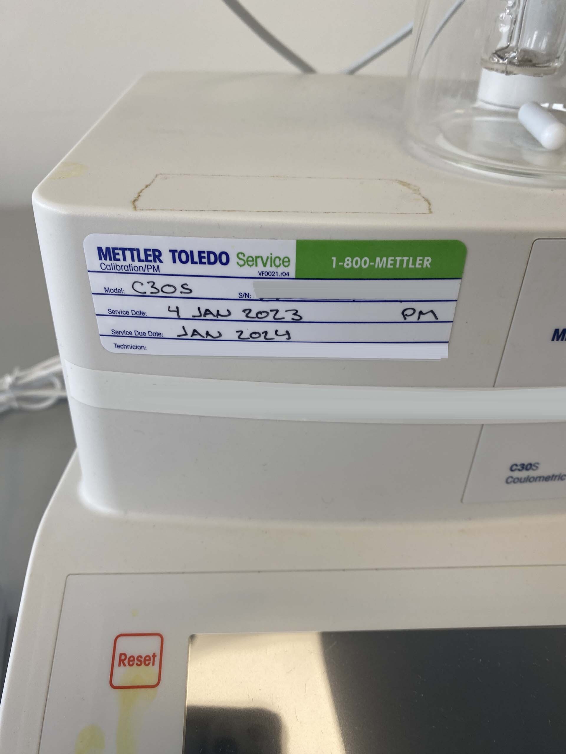 Photo Used METTLER TOLEDO C30S For Sale