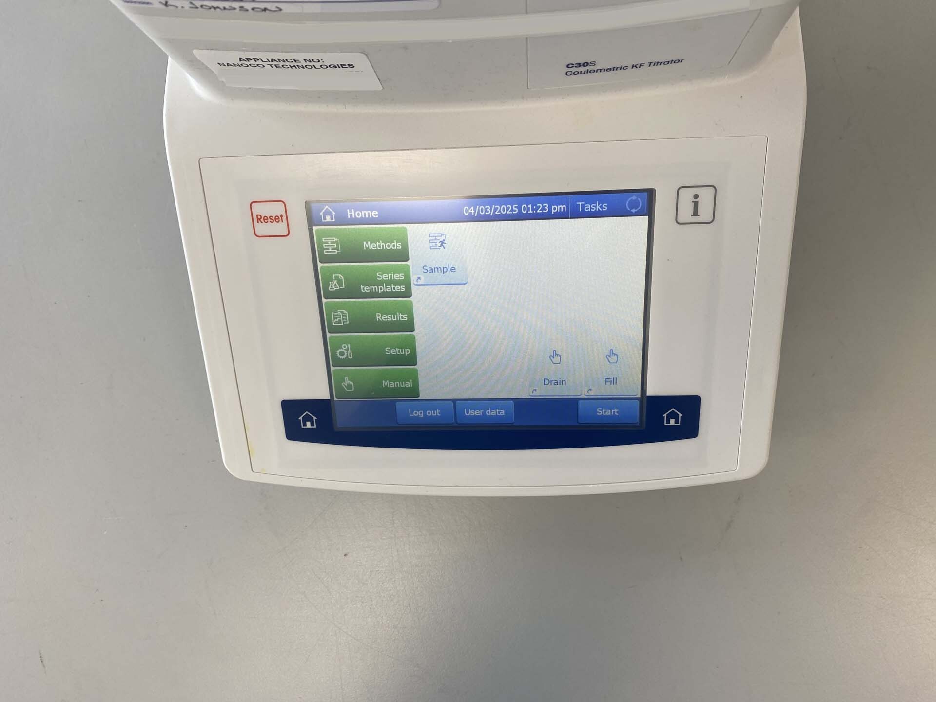 사진 사용됨 METTLER TOLEDO C30S 판매용