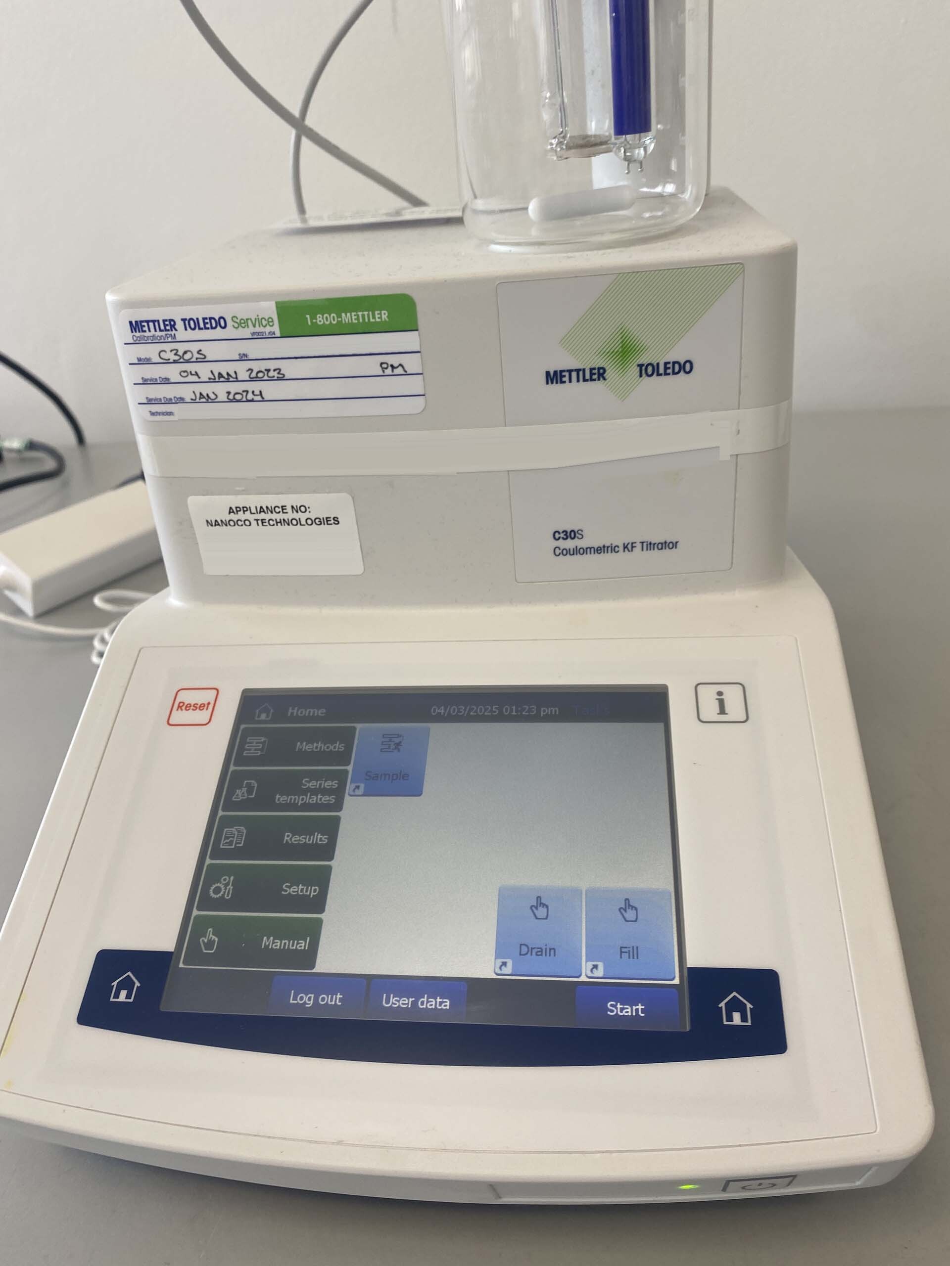 사진 사용됨 METTLER TOLEDO C30S 판매용