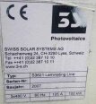 Photo Used MEYER BURGER / SWISS SOLAR SYSTEMS / 3S S3621 CP For Sale