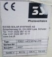 Foto Verwendet MEYER BURGER / SWISS SOLAR SYSTEMS / 3S S3621 CP Zum Verkauf