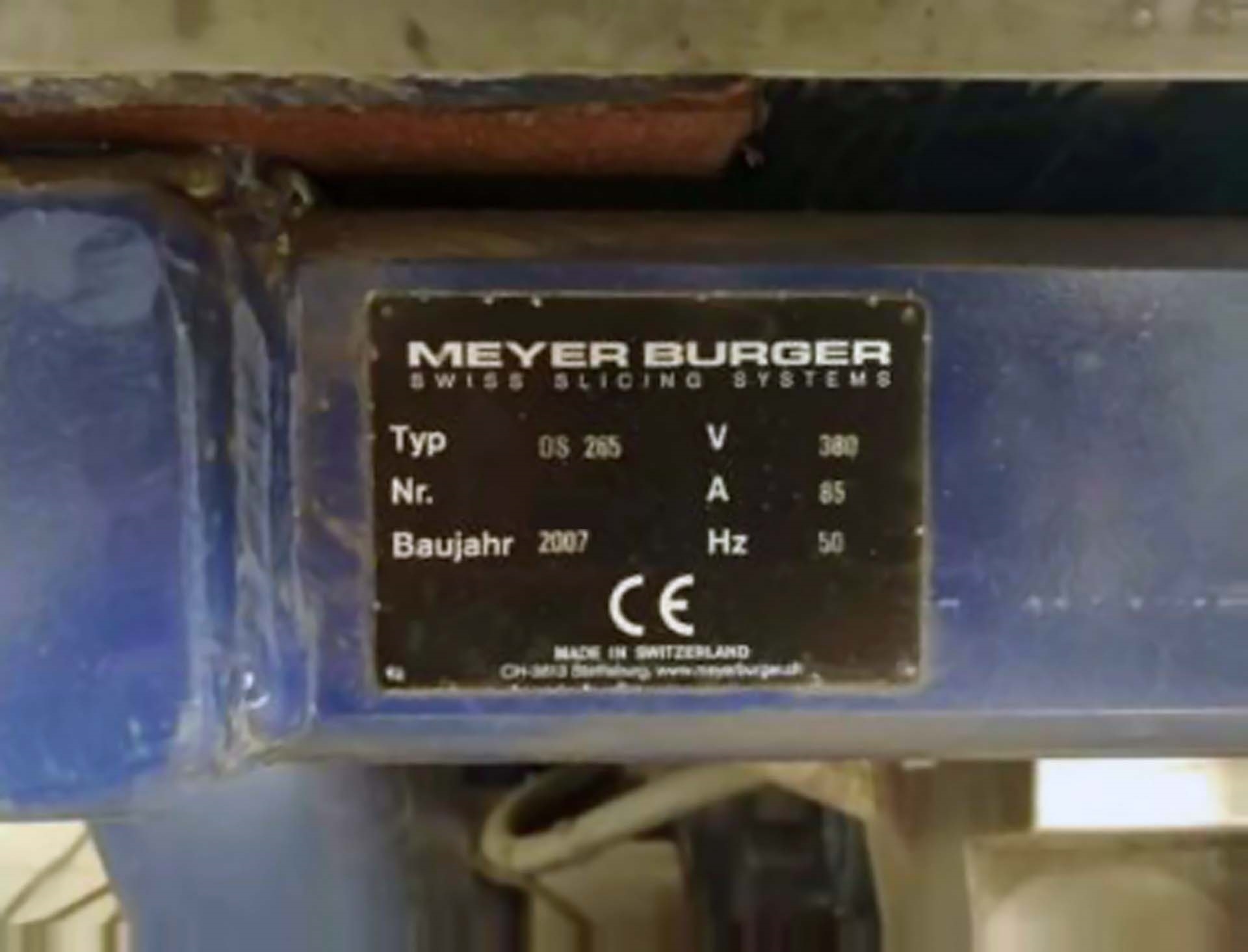 フォト（写真） 使用される MEYER BURGER DS 265 販売のために