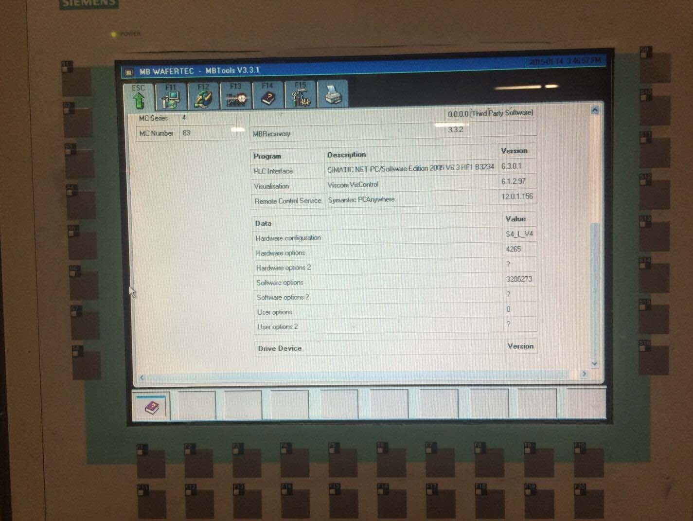 Photo Used MEYER BURGER DS 265 For Sale