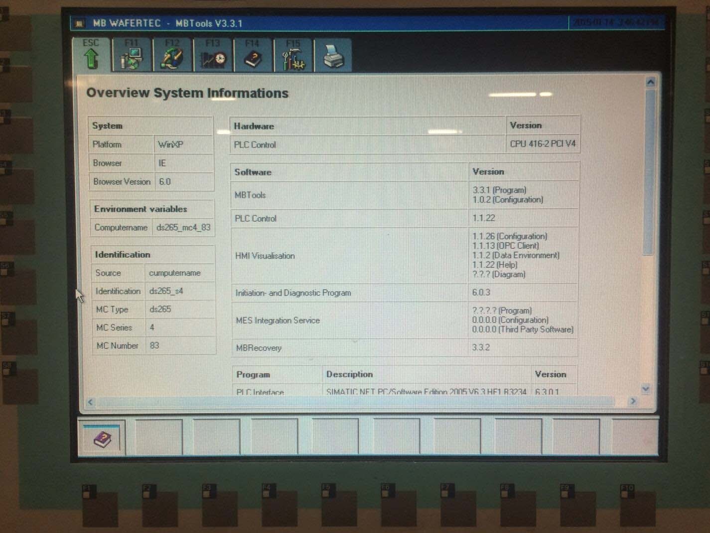 Photo Used MEYER BURGER DS 265 For Sale