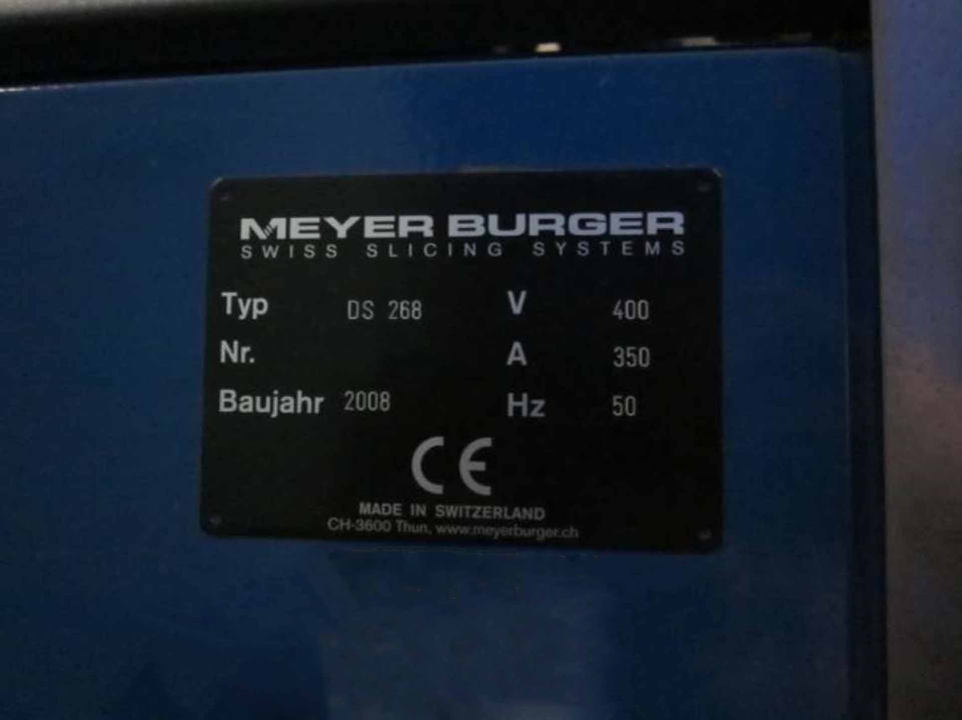 Photo Used MEYER BURGER DS 268 For Sale