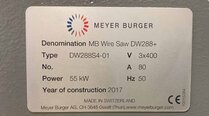 圖為 已使用的 MEYER BURGER DW 288 S4 待售
