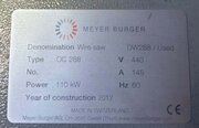 Photo Used MEYER BURGER DW 288 For Sale