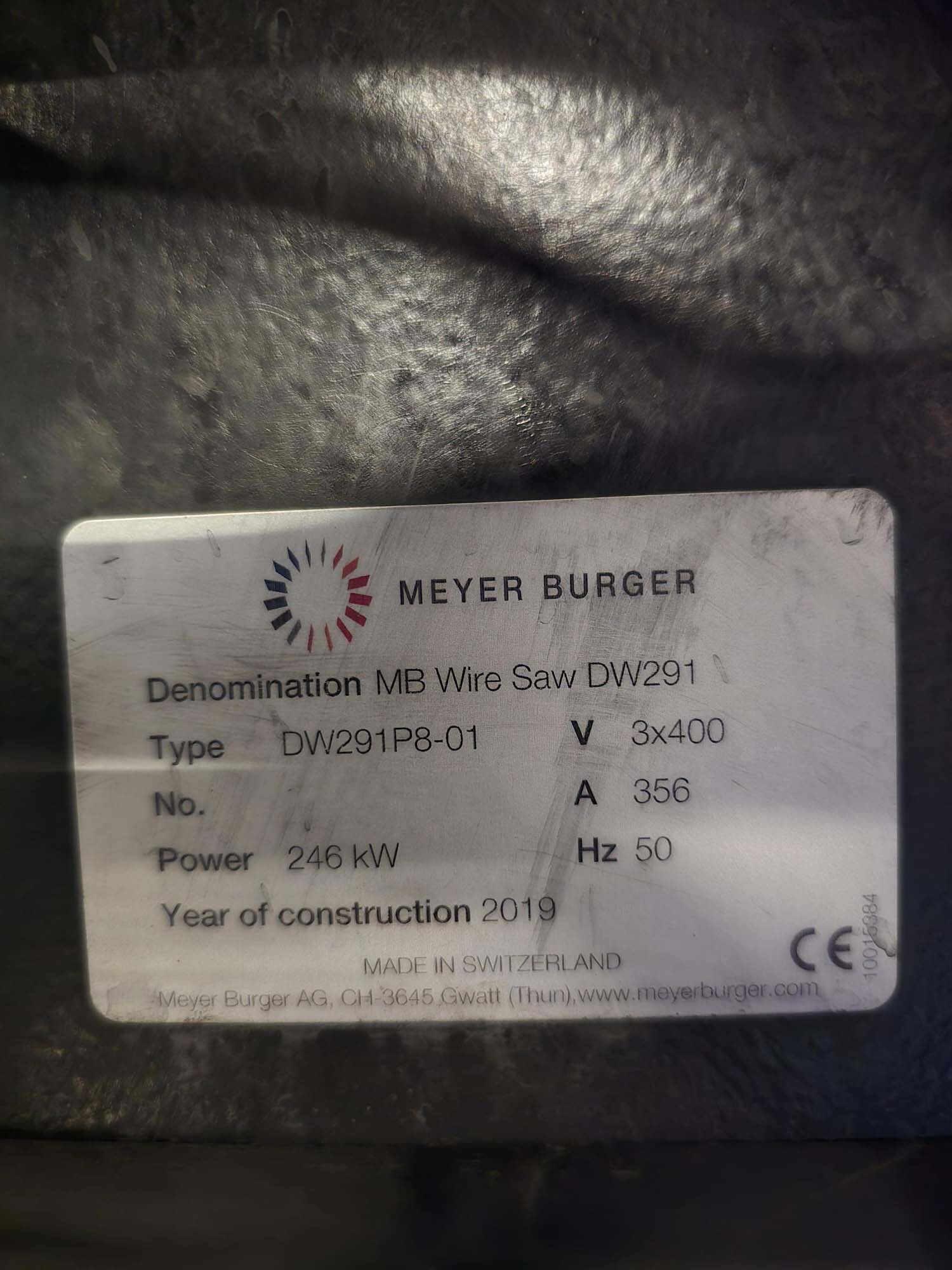 Photo Used MEYER BURGER DW 291 For Sale