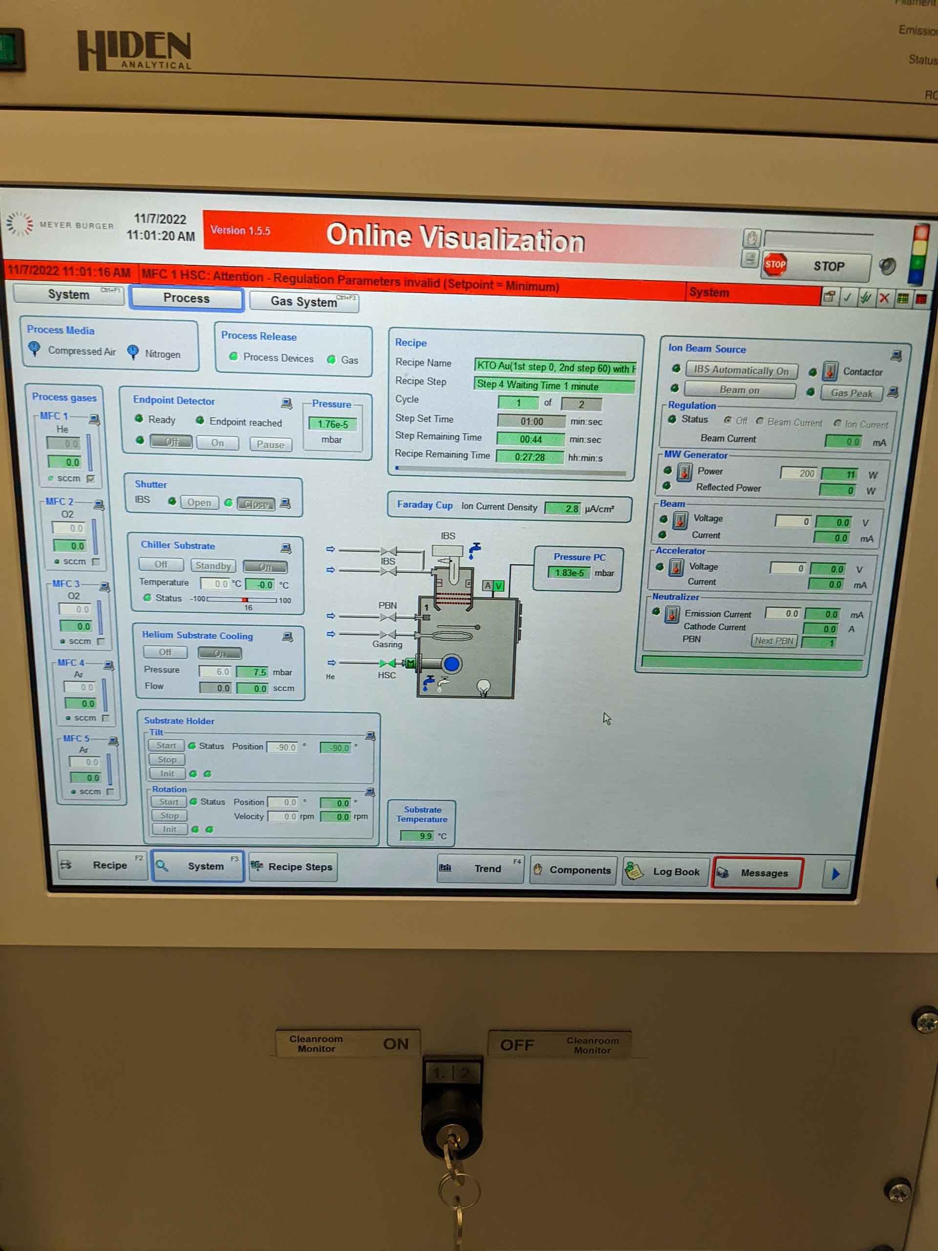 圖為 已使用的 MEYER BURGER IonSys 500 待售