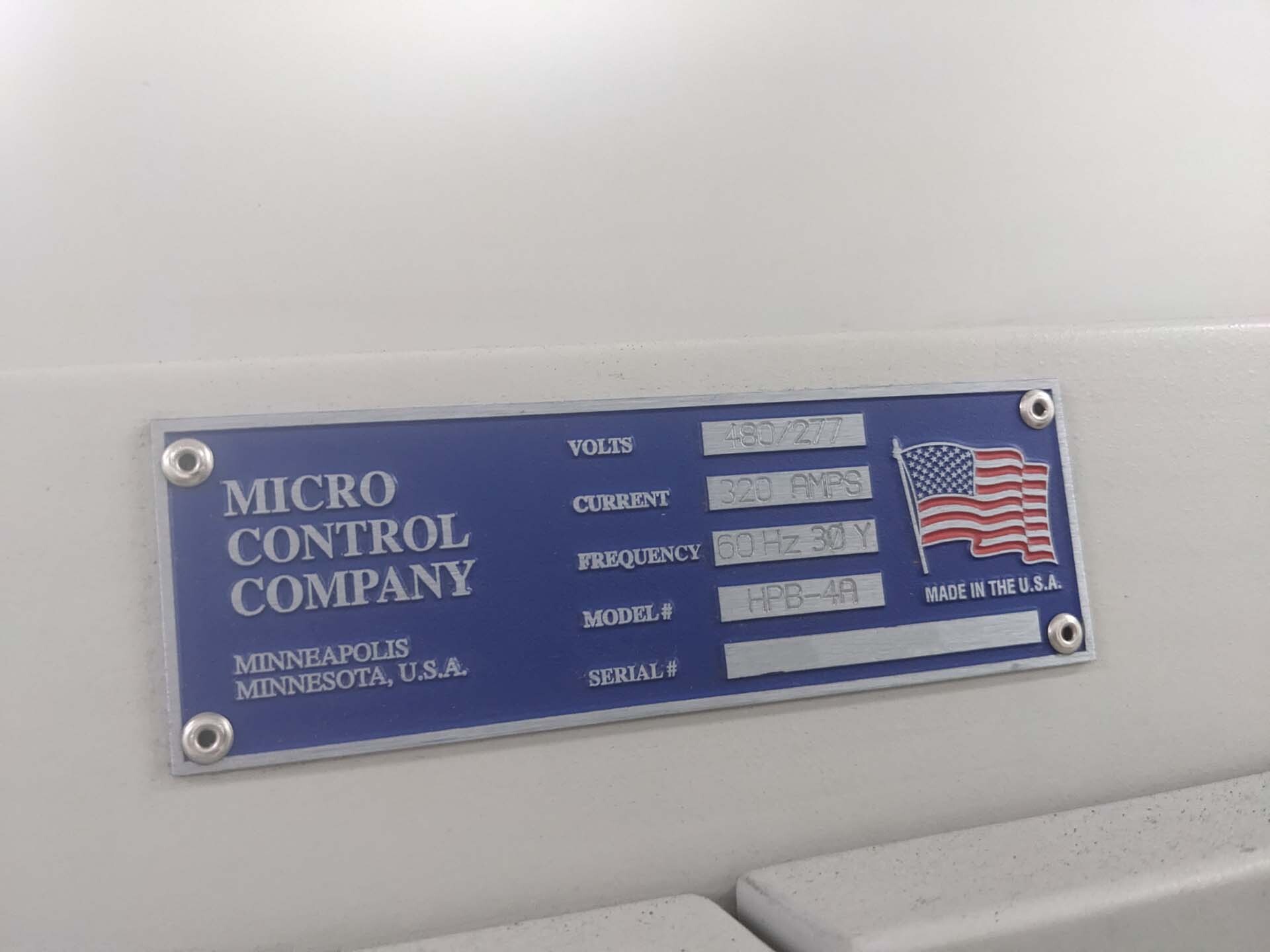 圖為 已使用的 MICRO CONTROL COMPANY / MCC HPB-4A 待售