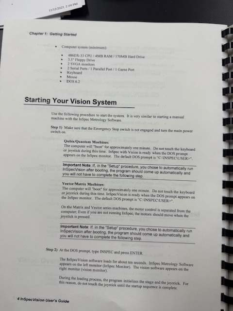 Photo Used MICRO VU M512 For Sale