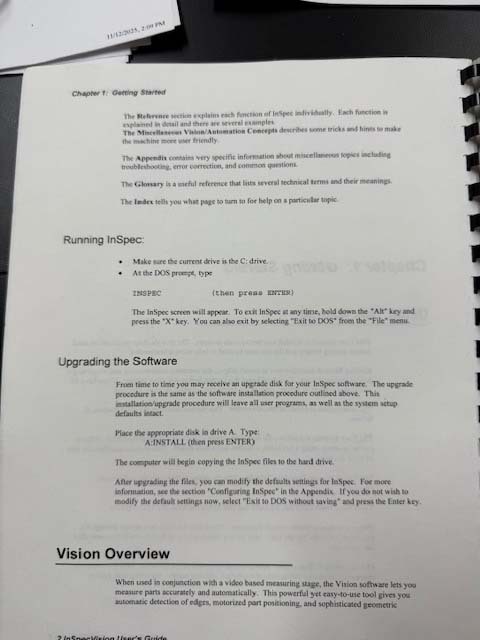 Photo Used MICRO VU M512 For Sale