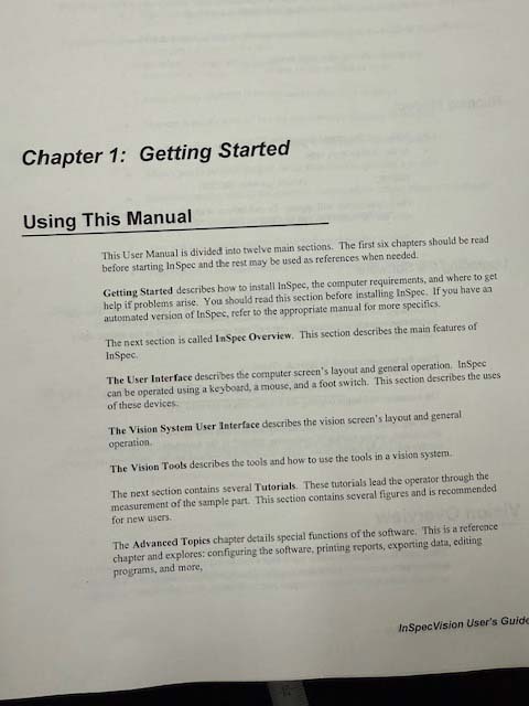 Photo Used MICRO VU M512 For Sale