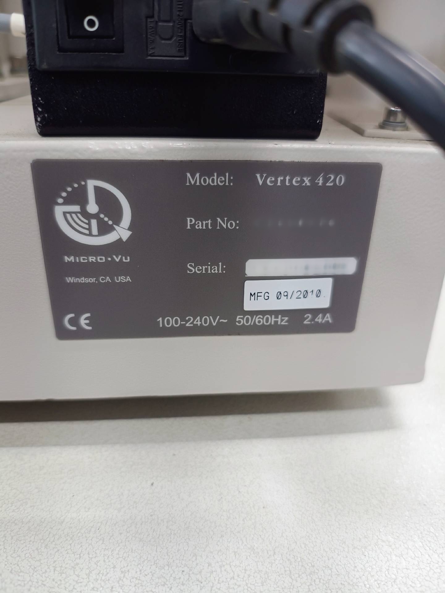 Foto Verwendet MICRO VU Vertex 420 Zum Verkauf