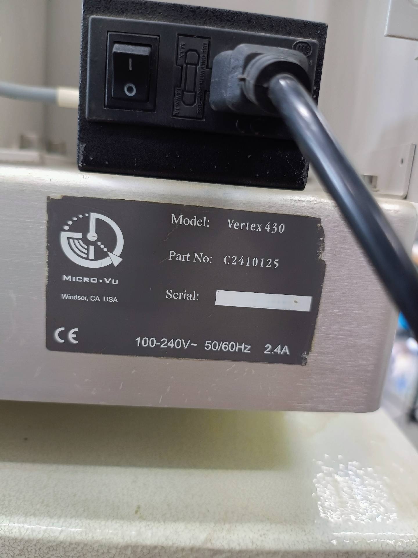 Photo Utilisé MICRO VU Vertex 430 À vendre
