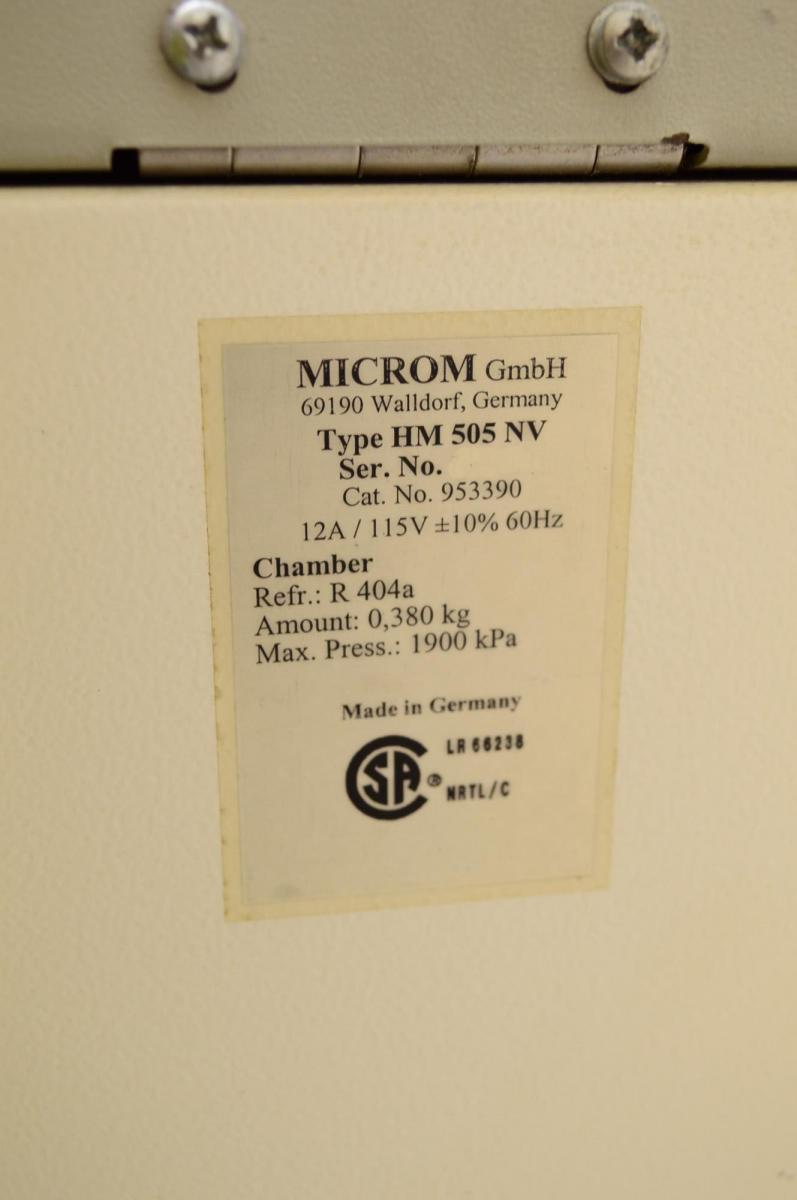 フォト（写真） 使用される MICROM HM 505 NV 販売のために