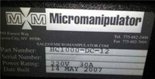 사진 사용됨 MICROMANIPULATOR 9000-VIT 판매용