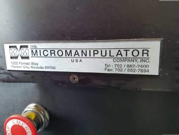 Photo Used MICROMANIPULATOR MM 9920 For Sale