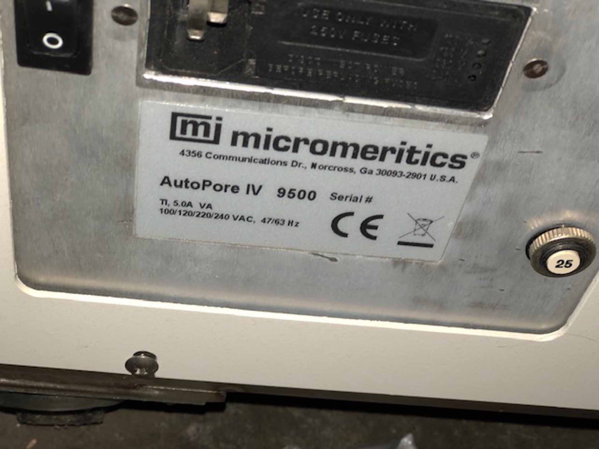 フォト（写真） 使用される MICROMERITICS Autopore IV 9500 販売のために