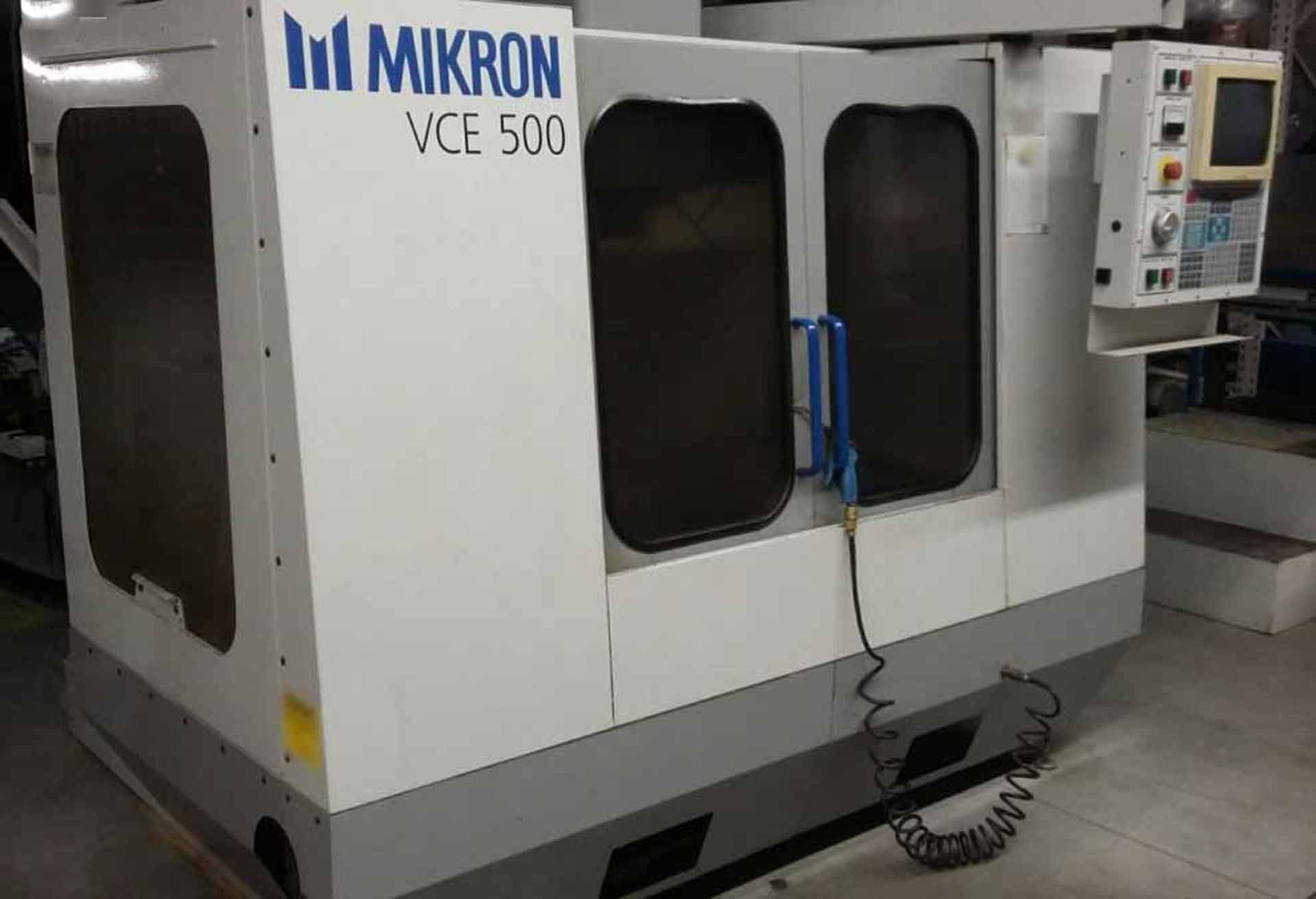 Photo Used MIKRON / HAAS VCE 500 For Sale