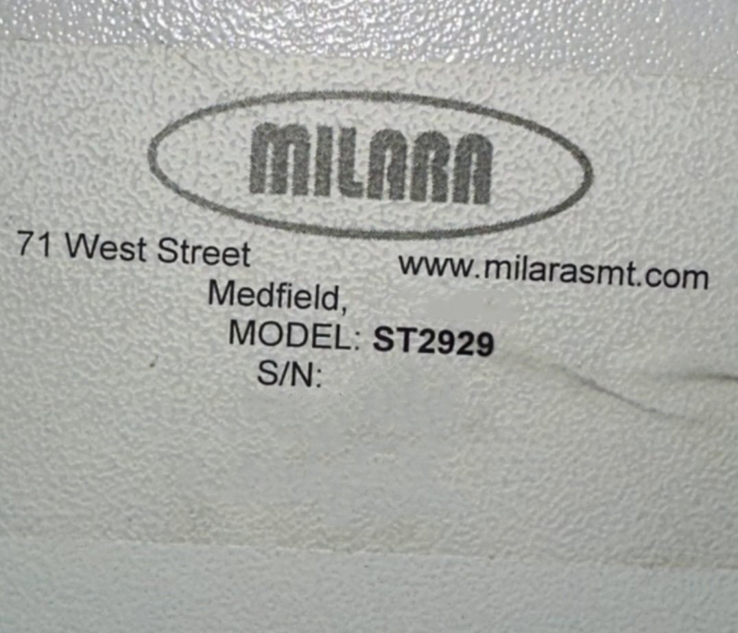 图为 已使用的 MILARA ST2929 待售