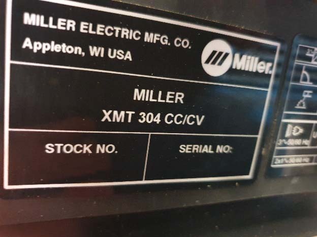 Photo Used MILLER XMT 304 CC/CV For Sale