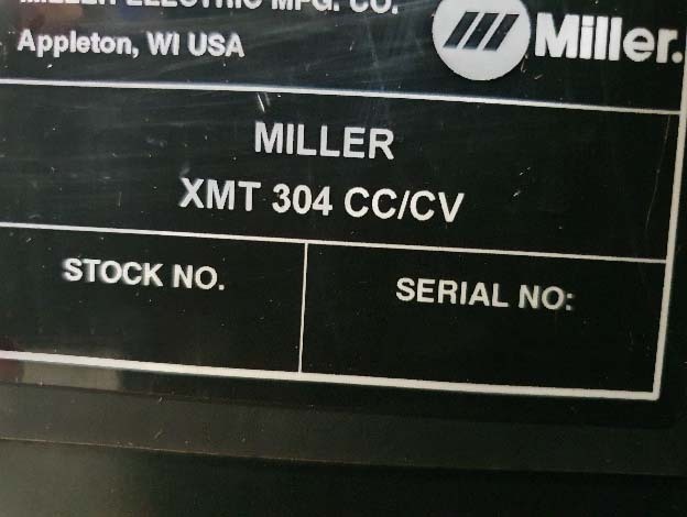 Photo Used MILLER XMT 304 CC/CV For Sale